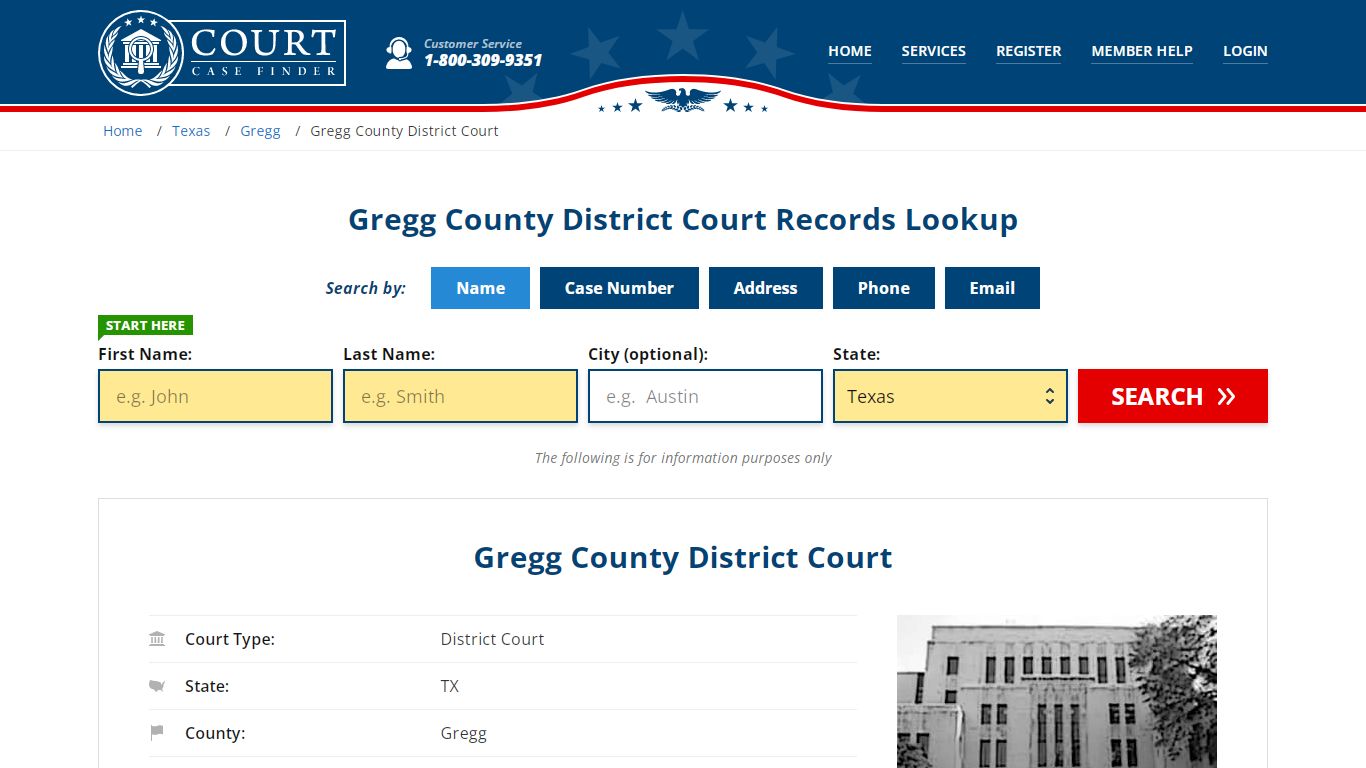 Gregg County District Court Records Lookup